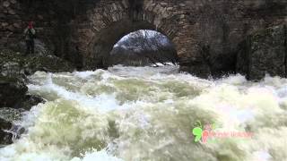 preview picture of video 'Crecida del Río Lozoya, Parque Nacional Sierra de Guadarrama'