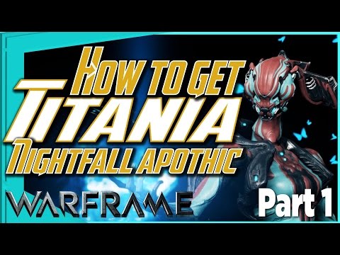 THE SILVER GROVE - Titania Systems bp & Nightfall Apothic [Warframe Quest] part 1