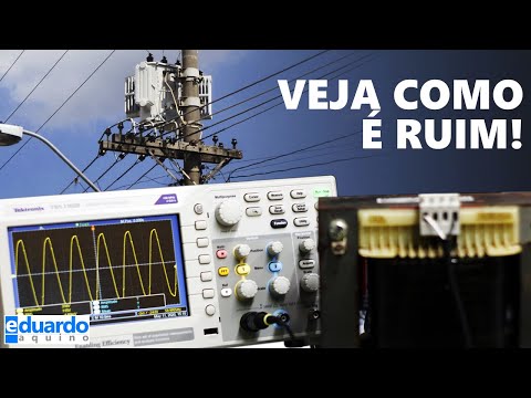 ONDA SENOIDAL da CONCESSIONÁRIA é Pior que Inversor OffGrid