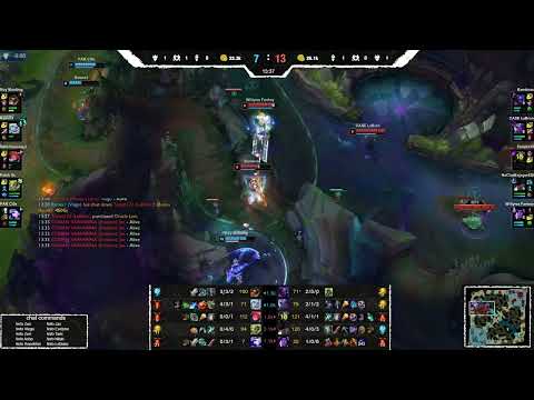 🔹[PAR] Cl0x🔹[GNG] Koussa -VS- 🔸[CASE] LeBron🔸Willyrex Fanboy - LoL Ranked Replay