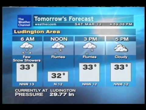 Ludington Weatherstar XL Cuing Error- 3/12/11 16:58 EST