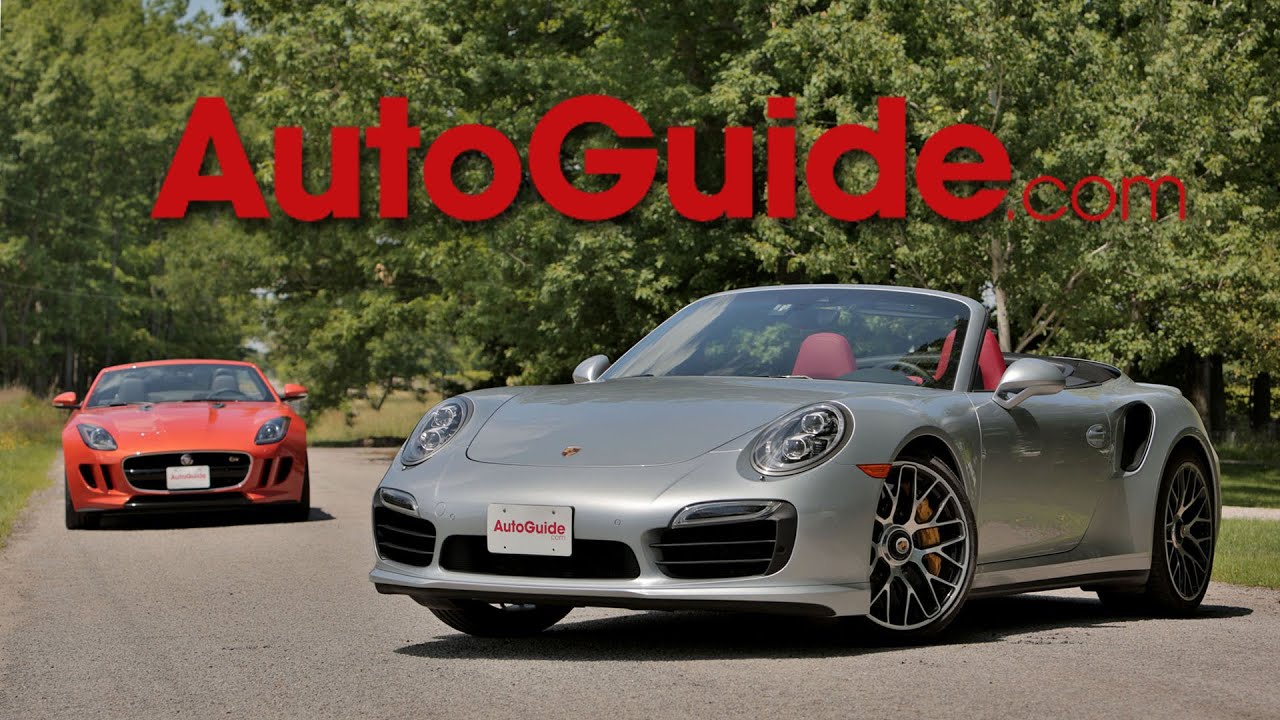 2014 Porsche 911 Turbo S Cabriolet vs. 2014 Jaguar F-Type V8 S