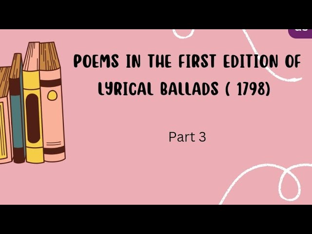 Vídeo relacionado con Lyrical Ballads (Penguin Classics)