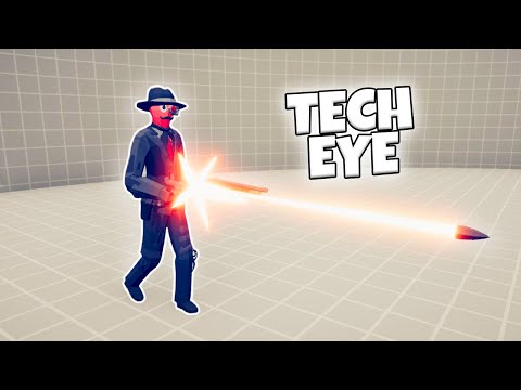 TECH EYE VS EVERY FACTION | TABS CYBERPUNK GAMEPLAY