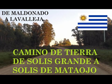 Camino de tierra de SOLIS GRANDE hasta SOLIS DE MATAOJO.