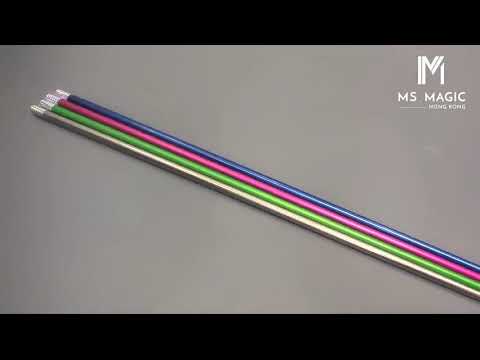 Saturn Magic - The Ultra Cane (Appearing / Metal) METALIC Blue by Bond Lee - Trick
