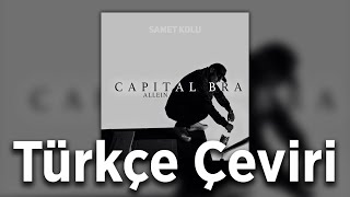 CAPITAL BRA x ZUNA - SAFARI [Türkçe Çeviri]