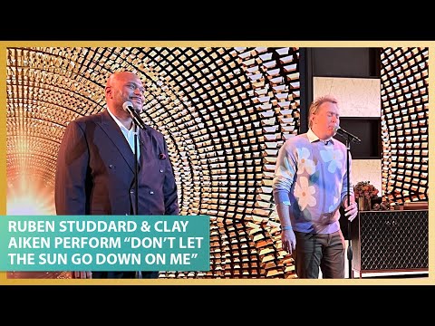 Ruben Studdard & Clay Aiken Perform “Don’t Let the Sun Go Down on Me”