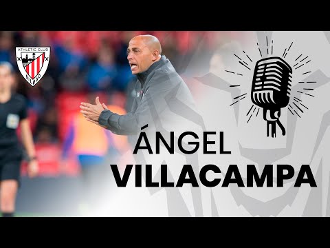Imagen de portada del video 🎙️️ Ángel Villacampa I post Athletic Club 2-1 CD Tacón I 1/4 Copa de la Reina