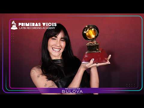 Aitana y la emoción de ganar su primer Latin GRAMMY | Presentado por Bulova