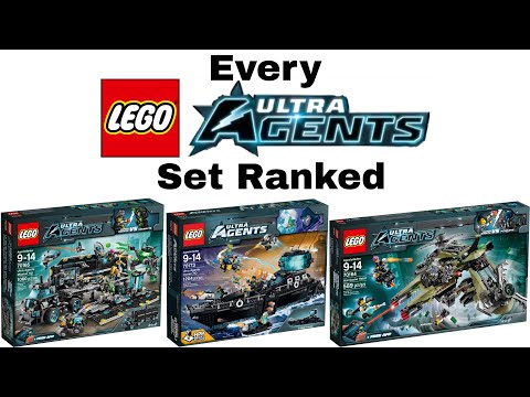 Every LEGO Ultra Agents (2014-2015) Set Ranked