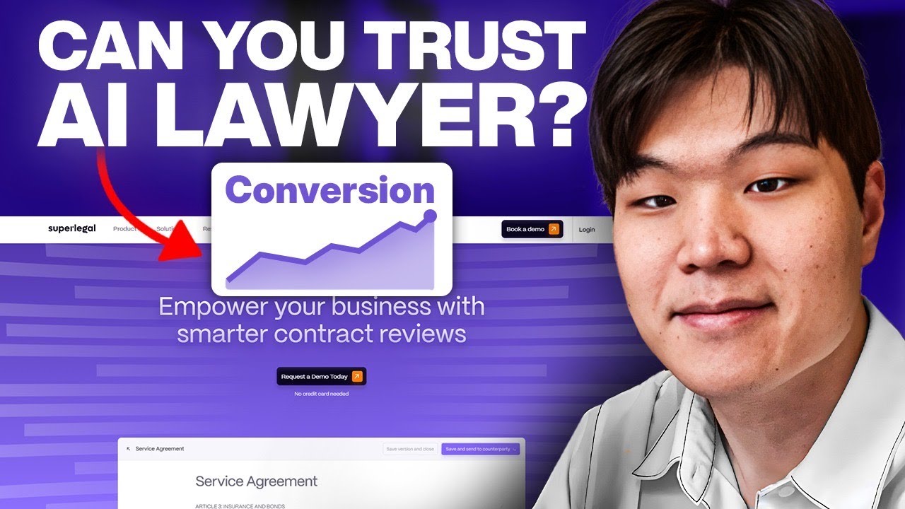 Would you trust AI for your legal contracts? | B2B SaaS Conversion Review: Superlegal