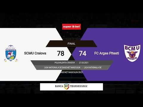 LNBM 2020-2021: SCMU Craiova - FC Arges Pitesti