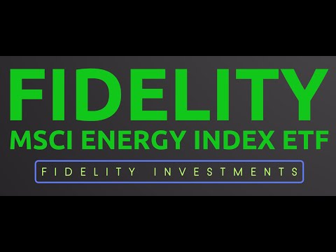 Fidelity MSCI Energy Index ETF - FENY