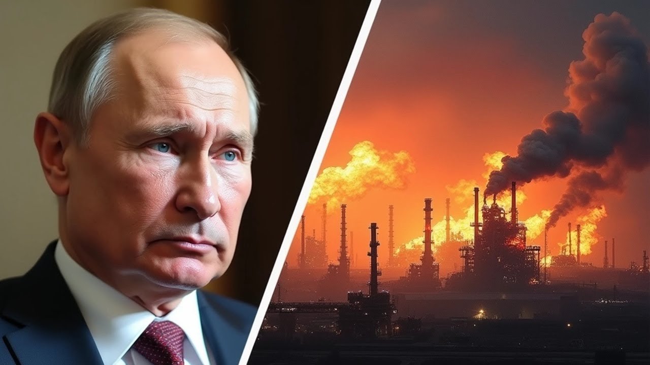 BAD NEWS MOUNTS FOR PUTIN: UKRAINIAN DRONES CAUSE EXPLOSIONS AT KEY RUSSIAN OIL REFINERY
