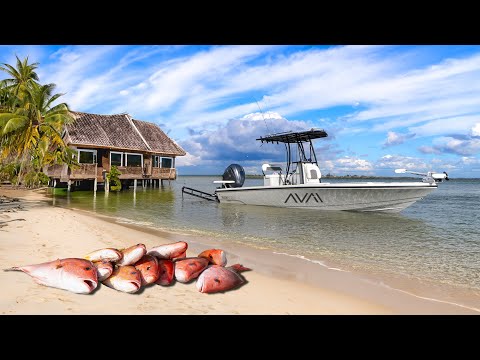 Secluded Island Town only Accessible by Boat | Red Snapper Vacation Fishing Trip in Captiva Florida