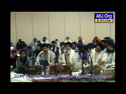 117 Toronto July 2014 Smaagam - Raensabaayee Keertan - Bh. Tejinderpal Singh Jee
