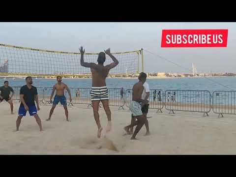 Indian Cricket team playing beach volleyball in their day off | T20 World Cup 2021 | Breakings4u