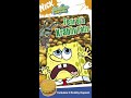 Opening To SpongeBob SquarePants Fear Of A Krabby Patty 2005 VHS DAMAGED