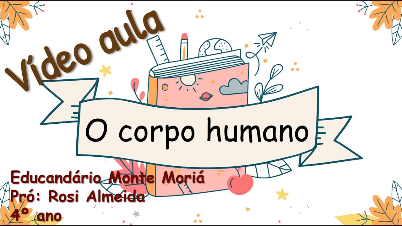 4º ano - O corpo humano - Ciências.