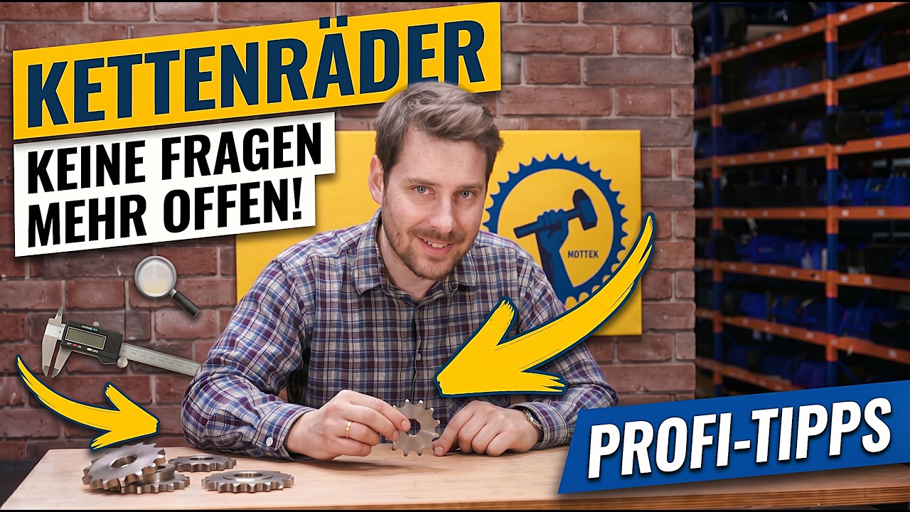 Video Vorschau: Kettenräder richtig auswählen