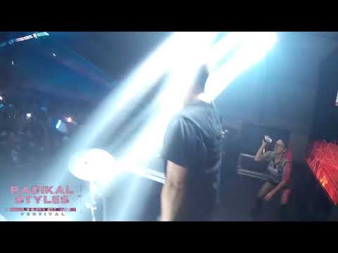 Malke E-Drum Live - Hard Stage - Radikal Styles Festival 2018 - Halloween - Clip