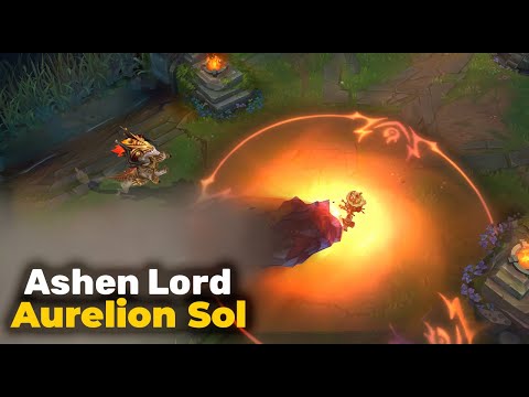 Ashen Lord Aurelion Sol Rework | Ability Preview | League of Legends
