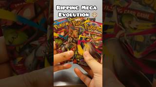Ripping Mega Evolution Packs #pokemon #pokemoncards #pokemontcg #pokemonchannel