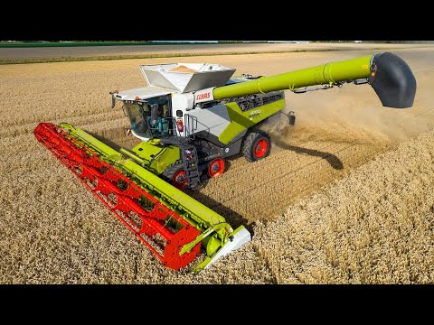 New Claas Lexion 8700 Terra Trac MY2023 | Wheat harvest 2023 | Novifarm | JD, NH, Fendt
