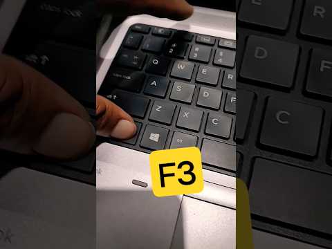 Laptop Keyboard Backlight On/Off F3 Key#macnitesh#2023shorts#keyboardtricks