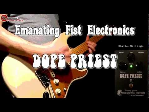 D*A*M* Emanating Fist Electronics Dope Priest demo for Tommy's Guitar Shop