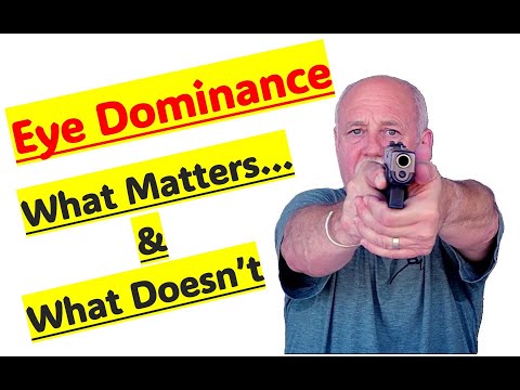 Keeping Both Eyes Open While Shooting a Handgun