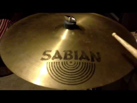Sabian 16" AA Medium Thin Crash Cymbal