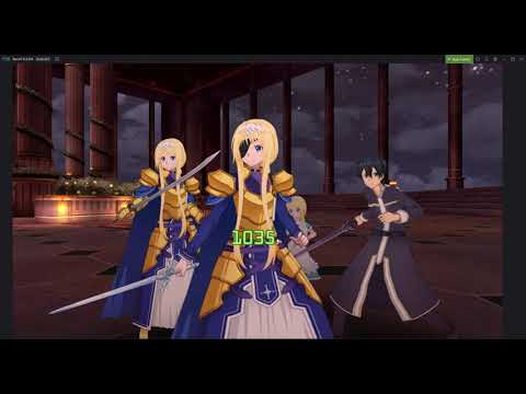 Sword Art Online Alicization Rising Steel Cathedral Assault Vol 1 Hard F95 First Try