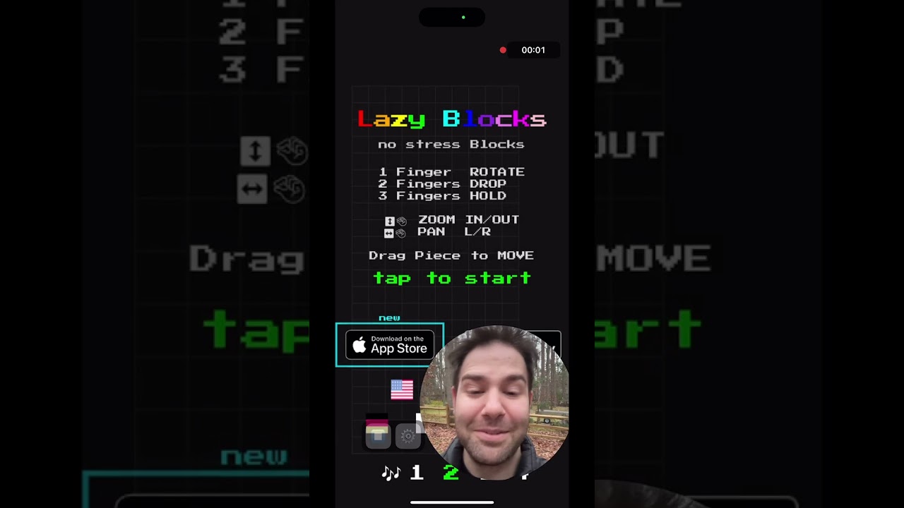 How to Record iPhone Screen with Face Cam Tutorial