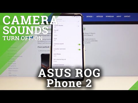 How to Turn Off Camera Sounds in Asus Rog Phone 2 – Mute Camera Sounds