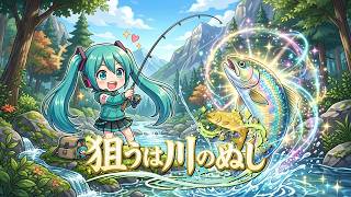オリジナル曲『狙うは川のぬし』