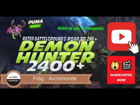 🙀🎬[WOW] [LEGION] RBG 2200+ VS 2400+ / 2500+ & 2600+