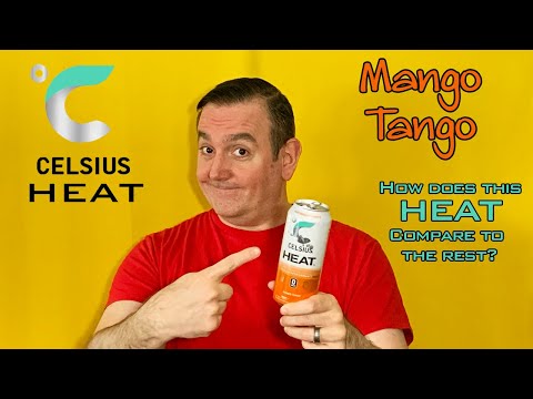 Celsius Heat Mango Tango Energy Drink Review; Best Celsius Heat yet???