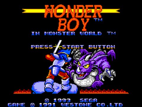 Wonder Boy in Monster World Master System