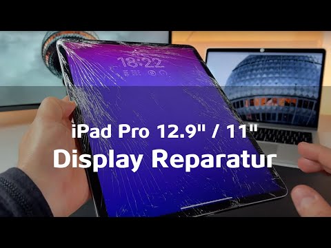 iPad Pro 12.9"/11" Display/Glas Reparatur/Wechsel/Tausch | So funktioniert´s | keine Anleitung | 4K