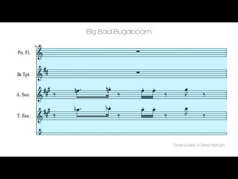 Big Bad Bugaboom Piano Performance Video