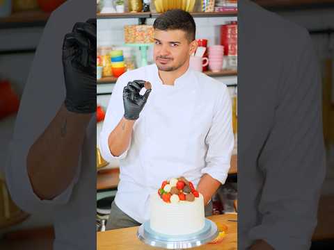 TARTA DE CHOCOLATE CON FRESA 🍓