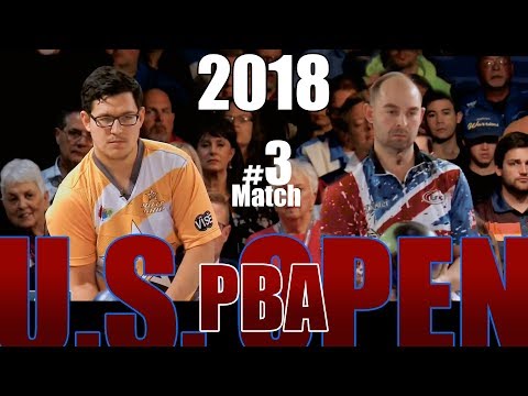2018 Bowling - PBA Bowling US Open #3 Kris Prather VS. Dominic Barrett