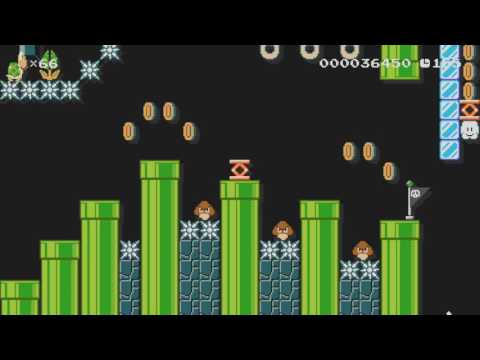 Leap of Faith (not for beginers) by Major Nope ~SUPER MARIO MAKER~ NO COMMENTARY 1AP