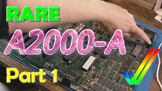 Rare A2000-A (Rev 4 - German) PCB Repair - Part 1 (Wow, it's like rocking horse s....)