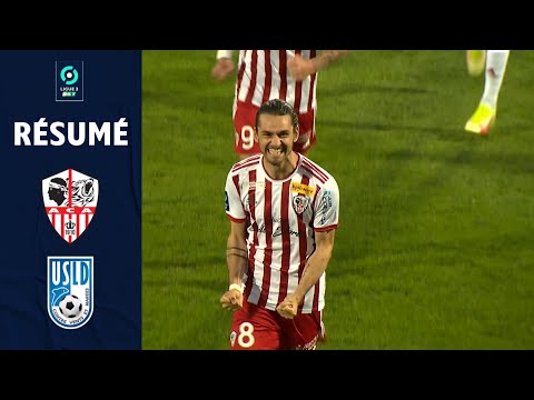 AC AJACCIO - USL DUNKERQUE (2 - 1) - Résumé - (ACA - USD) / 2021-2022