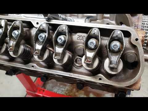 221, 260, 289, 302 & 351W windsor small block Ford sbf rocker arm install 3/8 stud with 5/8 nut