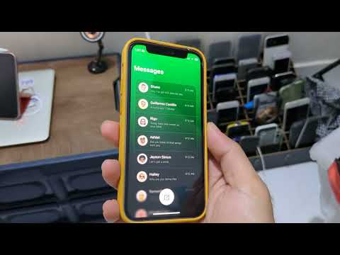 iOS 19 demo enables NEW message UI