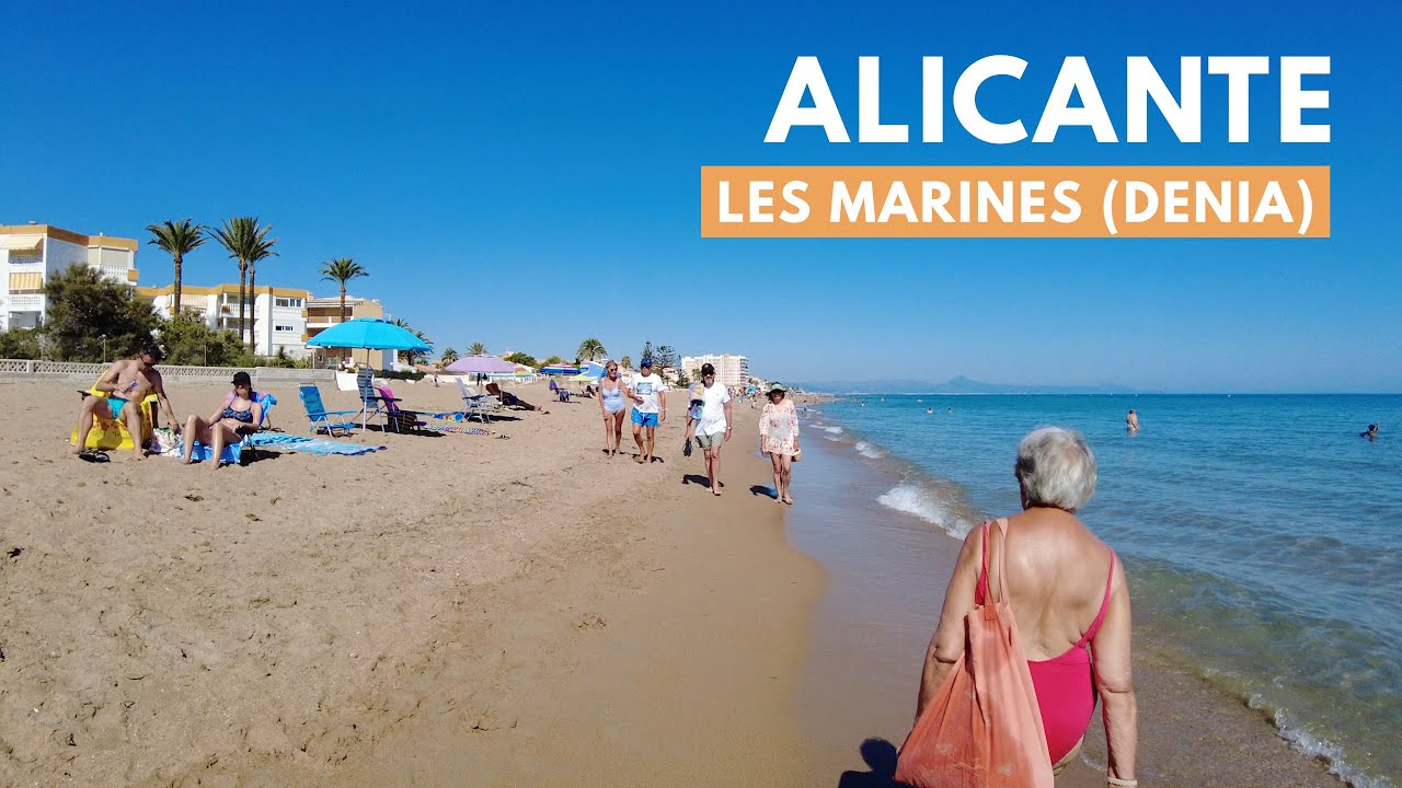 Alicante Beach Walk 2023 - Les Marines (Denia) / SPAIN